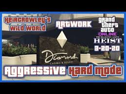 Gta Online Aggresive Casino Heist Hard Mode Artwork 3 20 20 Gta Online Casino Online