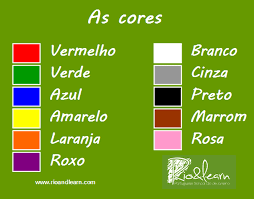 Colores En Portugues Rio Learn