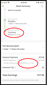 Instacart S Paying Out 96 Cents An Hour But Doordash Has Them Beat Payup