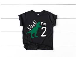 Art supplies this is a list of the supplies we used, but feel free to use whatever you have in your home or classroom. Dinosaur Birthday Shirt 2nd Birthday Dinosaur Shirt T Rex Etsy