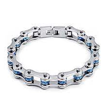 Cheo Rish Motorcycle Bracelet Heavy Duty Bracelet Titanium Steel Men S Bycicle Cha Stainless Steel Chain Bracelet Bike Chain Bracelet Motorcycle Chain Bracelet