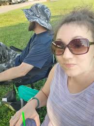 He takes his friend for a walk.