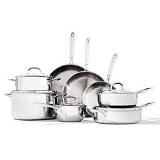 Pans/lids are oven safe up to 430°f; Buy Oxo Good Grips Pro Tri Ply Stainless Steel Dishwasher Safe Nonstick Cookware Pots And Pans Set 13 Piece Online In Nigeria B00pci79ay