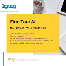 By philip tn koh email: Firm Tour At Mah Kamariyah Philip Koh It Is Time To Get Excited As We Are Starting Our Firm Tour Series With Mah Kamariyah Philip Koh Mkp Mkp Is A