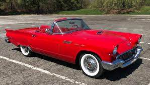 Image result for Flame Red 1957 Thunderbird