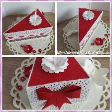 Tortenstuck Zur Hochzeit Geburtstag Dankeschon Uvm Thinlits Form Tortenstuck Torten Basteln Papier Weihnachten Papierkuchen