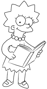 Perfect, best, amazing, exactly, different, funny, comic, cartoon and much more the simpsons coloring page. How To Draw Lisa Simpson From The Simpsons Step By Step Drawing Lesson How To Draw Step By Step Drawing Tutorials