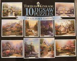 3d jigsaw puzzles 500 piece puzzles 750 piece puzzles 1000 piece puzzles 1500 piece puzzles. Thomas Kinkade 10 Jigsaw Puzzles Collector S Edition Buy Online In Andorra At Andorra Desertcart Com Productid 39886267