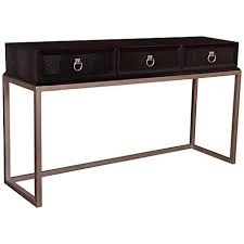 Cosmopolitan 60 Wide Espresso Finish Luxe Console Table 3v159 Lamps Plus Console Table Console Table Styling Sofa Table Design