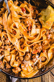 This Easy Italian Sausage Pasta Recipe Will Satisfy Your Next Pasta Craving In 2020 Italian Sausage Recipes Ground Italian Sausage Recipes Mild Italian Sausage Recipes