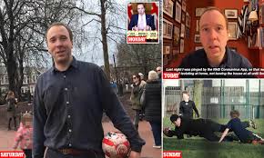 Health secretary matt hancock mp hit out at premier league stars for not taking a pay cut last week. Matt Hancock Reveals He Is Isolating After Being Pinged By Nhs App Daily Mail Online
