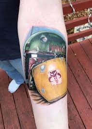 Press question mark to learn the rest of the keyboard shortcuts. Boba Fett S Helmet And Mythosaur Crest By Aaron Mathews Of Evolution Tattoo Mn Evolution Tattoo Boba Fett Helmet Tattoos