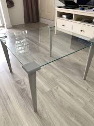 Cunina 2m baby bumper strip corner guards. Ikea Tempered Glass Coffee Table Metal Stand Home Furniture Furniture On Carousell