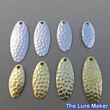 Details About Swing Spinner Blades Brass Or Nickel Fishing Lures 20 0r 50 Sizes 2 7