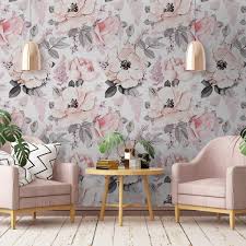 Free for commercial use no attribution required high quality images. Amazon Com Murwall Nursery Floral Wallpaper Kids Peony Floral Wall Mural Flower Pattern Wall Paper Pink Blossom Wall Print For Girls Bedroom Childroom Kindergarten Livingroom Handmade Products
