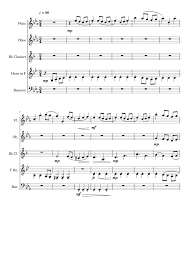 Holiday favorite carol of the bells has been arranged for easy instrumental solo to facilitate performance by any level or age of player. Carol Of The Bells Wind Quintet Sheet Music For Flute Clarinet In B Flat French Horn Oboe More Instruments Woodwind Quintet Musescore Com