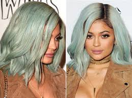Kylie jenner has midnight blue hair and we're not ok | allure. Pics Kylie Jenner S Short Blue Hair See Her Paper Towns Look Hollywood Life