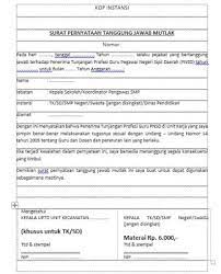 Surat pernyataan sekolah dibuat oleh pemimpin instansi dengan beragam jenis yang tujuan utamanya untuk meningkatkan ketertiban dan nantinya, surat ini dapat menjadi sumber kebenaran apabila terjadi permasalahan dikemudian hari. Contoh Surat Pernyataan Tanggungjawab Mutlak Sptjm Kepala Sekolah Untuk Persyaratan Penerimaan Tunjangan Profesi Guru Sertifikasi 2019 2020 Website Pendidikan