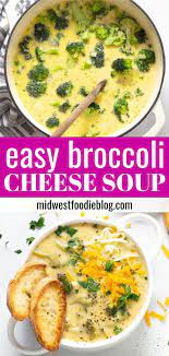Easy Broccoli Cheese Soup Recipe Broccoli Cheese Soup Easy Broccoli And Cheese Broccoli Cheese Soup