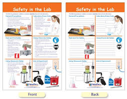 W94 4623 Safety In The Lab Bulletin Board Chart