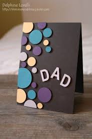 Handmade Greeting Card Design For Father S Birthday Handmade Father S Day Card From Shimmer And Shine Graphic Look With Only Die C Idee Carte Anniversaire Diy Carte Anniversaire Carte Anniversaire De Mariage