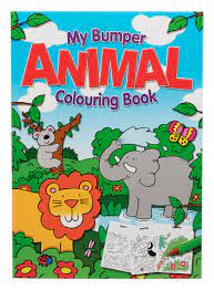 Download My Bumper Animal Colouring Book Whsmith