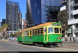 W8 Class Tram 1010 On City Circle Duties At Waterfront City Terminus Melbourne Australia Melbourne Melbourne Victoria Victoria Australia