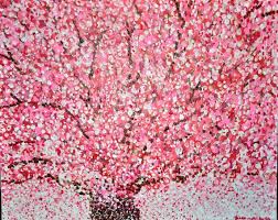 Cherry Blossom Tree Tree Art Flower Art Cherry Blossom Tree