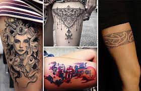 Tribal art is the first choice for thigh tattoo mainly because of its wide design and thick black ink. Women S Great Upper Leg Tattoo Models 2020 By Tattolover Medium