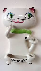 Accuvalue™ prices reviewed by experts for. Rare 1950s Howard Holt Cute Kitty Cat Memo Holder Purrrr Fect Etsy Cute Cats Memo Holder Vintage Cat