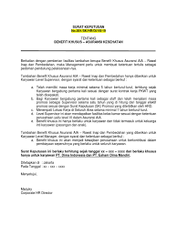 Maybe you would like to learn more about one of these? Sk Benefit Khusus Untuk Supervisor