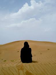 Muslimwomen Hijabi Abaya Desert Dubai Clouds Hijabi Muslim Women Clouds
