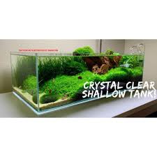 4 feet aquarium full set. Aquarium Crystal Clear Shallow Tank 30cm 36cm 40cm 45cm 50cm 60cm Shopee Malaysia