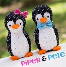 Melly Me Pattern Only Piper And Pete Penguin Soft Toy Etsy In 2021 Soft Toy Patterns Sewing Crafts Sewing Stuffed Animals