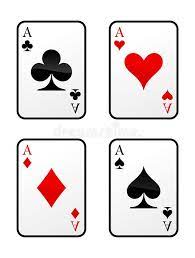 Cards Four Vector Aces Cards On White Background Ad Aces Vector Cards Background White Ad Cards Playing Cards Design Ace Card