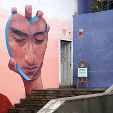 El hogar de un suspiro 2022* después de 3 años gracias a mi equipo se ha  restaurado este mural en Barranco, espero que con el cuidado de todos, esté  en pie por