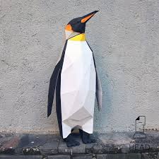 Papercraft Penguin Printable Diy Template In 2020 Penguins Diy Printables Diy Template