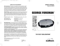 Maybe you would like to learn more about one of these? George Foreman Grp4pvt Kitchen Grill User Manual Manualzz