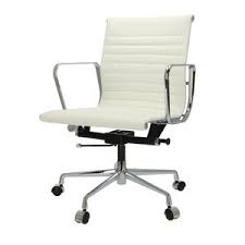 Black, red, blue, coffee, white, brown, green, yellow, gray, beige, orange, pink, purple. Looking For The Eames Ea 117 Office Chair In White Leather Designerchairs24 Com