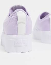 Adidas Originals Nizza Platform Trainers In Lilac And White Asos