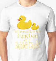 Rubber Ducky T Shirt By Mclaurin612 Ducky Rubber Ducky T Shirt