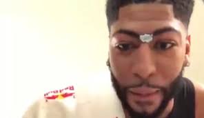 (unibrow, the brow, ad, ant, phatman). The Unibrow Is No More Nba Baller Anthony Davis Shaves Lipstick Alley