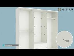 4 kapakli çekmeceli̇ çok amaçli dolap kurulum vi̇deosu. Minar Mobilya Sei 6 Kapili 2 Cekmeceli Dolap Montaj Videosu Youtube