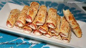 Enrollados De Jamon Y Queso Y Hoy Que Comemos