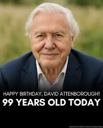 Happy 99th Birthday to Sir David Attenborough, music lover and biologist.