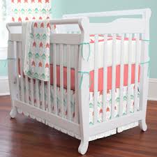There are 2343 coral crib bedding for sale on etsy, and they cost. Coral And Teal Chevron Mini Crib Bumper Carousel Designs