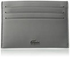 Lacoste pour femme eau de parfum for women. Lacoste Men S Fg Credit Card Holder Wallet Steel Gray One Size Buy Online In Madagascar At Madagascar Desertcart Com Productid 47344791