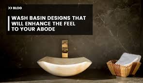 Blue bathroom wash basin design: 19 Designer Wash Basin Styles For Your Home Capstona