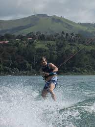Waterskiing On Lake Arenal Water Skiing Lake Trip