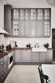 Never again! we chose ikea cabinets for our kitchen remodeling project. 55 Incredible Gray Color Kitchen Cabinets Ideas Roundecor Kitchen Design Trendy Kitchen Kitchen Inspirations